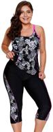 lalagen women's tankini swimwear: athletic women's clothing for swimsuits & cover ups logo