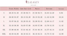 img 1 attached to Lalagen Women's Tankini Swimwear: Athletic Women's Clothing for Swimsuits & Cover Ups