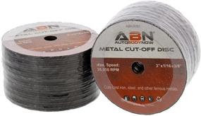 img 4 attached to 🛠️ ABN 3in Metal Cut Off Blade 50-Pack: High-Speed Cutting, Sanding, Leveling, and Trimming with 3/8in Arbor at 20,000 RPM Max Speed