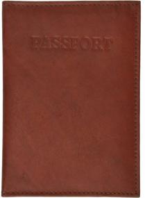 img 2 attached to Premium Genuine Leather Passport Holder Wallet: Top-notch Travel Accessory