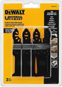 img 1 attached to 🪚 DEWALT Oscillating Tool Blades: Wood with Nails, 3-Pack (DWA4203-3) - Ultimate Cutting Precision and Durability!