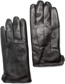 img 4 attached to 🧤 Premium Touchscreen Cashmere Leather Men's Accessories: Discover CANDOR CLASS Gloves & Mittens