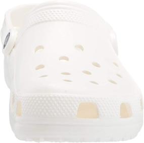 img 3 attached to Unisex Classic White Crocs: Stylish Footwear for Men and Women