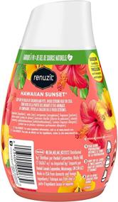 img 3 attached to Renuzit Adjustable Solid Gel Air Freshener Cones, Hawaiian Sunset - Nonstop Freshness, 12 Count, 7 Oz