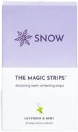 🦷 snow teeth whitening strips: advanced dissolving formula for effortless home teeth whitening – gentle on sensitive teeth logo