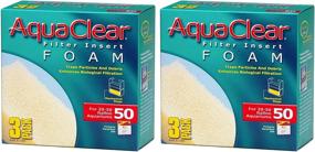 img 1 attached to Aquaclear Inserts 3 Pack 6 Pack 50 Gallon