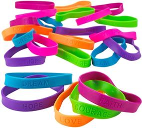 img 4 attached to Kicko Bracelets Diameter Wristband Assorted
