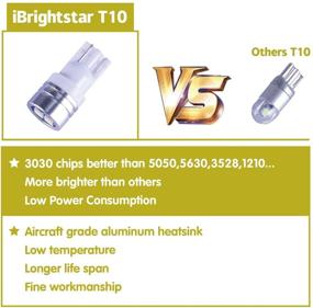 img 2 attached to iBrightstar Ultra-Bright LED Bulbs for Car License Plate & Interior Lights