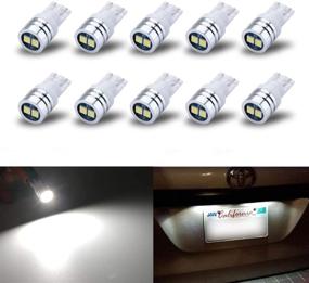 img 4 attached to iBrightstar Ultra-Bright LED Bulbs for Car License Plate & Interior Lights