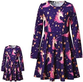 img 4 attached to 👗 Stylish Sleeveless Dresses: America-Matching Clothing for Girls