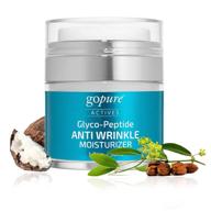 🌟 gopure anti wrinkle face moisturizer - best anti aging face cream for women &amp; men - hyaluronic acid, neck firming and glycolic acid cream - 1.7oz for youthful glow logo