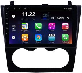 img 4 attached to 🚗 HWENJ 9 inch HD Touchscreen Android 8.1 Car Player for Nissan Teana Altima 2008-2012 Manual A/C with GPS Navi WiFi FM USB - Upgrade Your Nissan Teana Altima 2008-2012 Experience