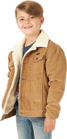 img 4 attached to 🧥 Optimized: Wrangler Western Lined Jacket for Boys