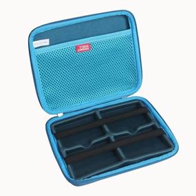 img 2 attached to 📦 Hermitshell Hard Travel Case for Samsung T5 Portable SSD - 250GB, 500GB, 1TB, 2TB USB 3.1 External Solid State Drive (4-Drive Case, Dark Blue)