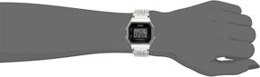 img 3 attached to ⌚ Женские наручные часы Casio Silver Tone Retro Digital Watch LA-680WA-1DF - Среднего размера