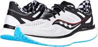 беговые кроссовки saucony men's hurricane: топовая обувь для мужчин для оптимальной производительности логотип