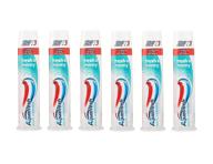 🦷 aquafresh minty whitening pump action toothpaste 100ml - 3 in 1 formula - pack of 6, by aquafresh family logo