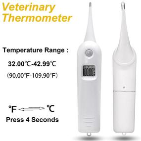 img 1 attached to Hzran Veterinary Thermometer Detection Temperature