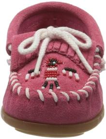 img 3 attached to Minnetonka Thunderbird II: Trendy Footwear for Toddler, Little Kid, and Big Kid Fashionistas!