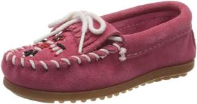 img 4 attached to Minnetonka Thunderbird II: Trendy Footwear for Toddler, Little Kid, and Big Kid Fashionistas!