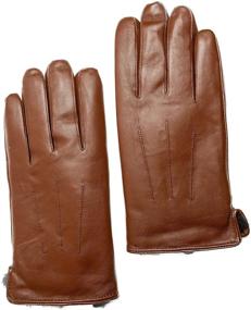img 4 attached to 🧤 Rabbit Leather CANDOR CLASS Men's Touchscreen Gloves & Mittens