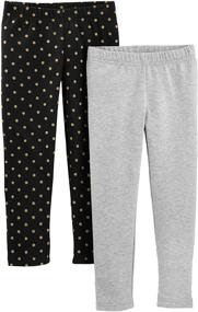 img 4 attached to Carters Toddler Girls' Leggings - Easy and Affordable Joyful Clothing