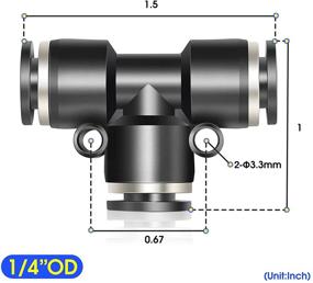 img 3 attached to Tailonz Pneumatic Plastic Connect Fittings
