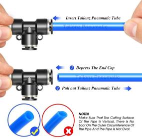 img 1 attached to Tailonz Pneumatic Plastic Connect Fittings