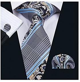 img 2 attached to 👔 Dubulle Gold Necktie Set: Elevate Your Style with Matching Hankerchief and Cufflinks