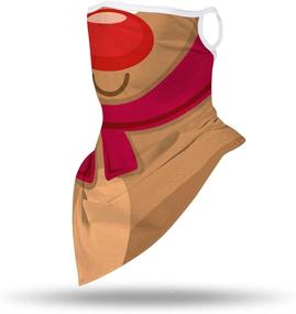 img 2 attached to 🎀 Праздничные печатные аксессуары для девочек: платок Ainuno покрывающий