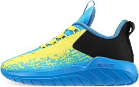 img 4 attached to 👟 Lightweight Breathable Running Sneakers for Boys | Soulsfeng Shoes & Sneakers