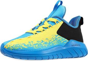 img 2 attached to 👟 Lightweight Breathable Running Sneakers for Boys | Soulsfeng Shoes & Sneakers