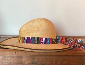 img 2 attached to 🌈 Authentic Handwoven Cotton Accessories: Belt, Strap, Hat Band | Vibrant Multi-Color Design | Wrap Around Style | Handmade in Guatemala
