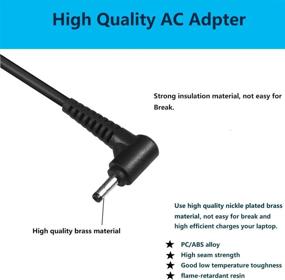 img 2 attached to 💻 IdeaPad Laptop Charger 65W 45W AC Adapter for Lenovo Laptop 110 110s 120s 130s 310 330S 320 330 510 510s 520 710s Yoga 710 Flex 14 14iwl Laptop Power Supply Cable