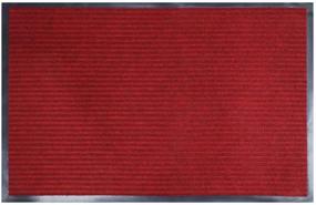 img 2 attached to 🚪 Fani Heavy Duty Large Outdoor Indoor Entrance Doormat: Red Waterproof Low Profile Entrance Rug for Front Door, Patio, Anti-Skid Rubber Back - 80x120cm
