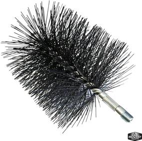 img 1 attached to 🧹 6-Inch Round Midwest Hearth Wire Chimney Cleaning Brush for Superior SEO