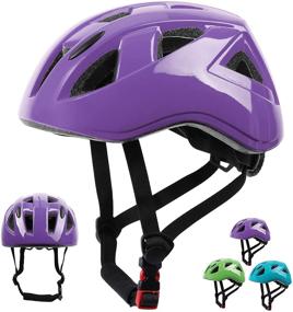 img 4 attached to 🚲 Child Multi-Sport Safety Helmet for Kids Ages 3-8 - Ideal for Biking, Cycling, Skating, and Scooting - Boys and Girls