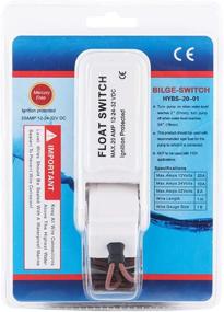 img 1 attached to 🛥️ Onechoices Automatic Boat Bilge Pump Float Switch with Moisture Tight Seals and Ignition Protection - 12/24/32VDC - Optimized for Bilge Pump SEO