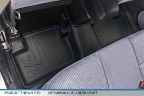 img 1 attached to MAXLINER Floor Mats 2 Row 🚗 Liner Set | Black 2011-2021 Mitsubishi Outlander Sport