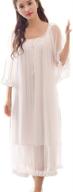 loungedress nightgown victorian sleepwear nightshirt women's clothing for lingerie, sleep & lounge logo