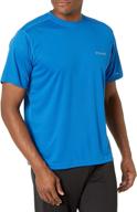 columbia men's meeker peak short sleeve crew - enhance your outdoor style логотип