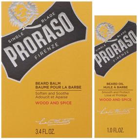 img 3 attached to Complete Beard Grooming Solution: Proraso Beard Care Set