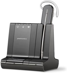 img 3 attached to 🎧 Enhanced Communication Experience with Plantronics Savi 740 Wireless Headset System