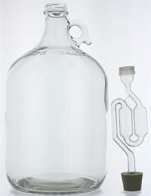 img 2 attached to 🍷 FastRack 1 gal Glass Wine Fermenter with Rubber Stopper and Airlock – Multicolor Kit for Optimal Fermentation (B014T3LHFA)