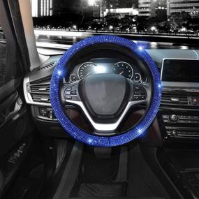 img 2 attached to Valleycomfy Steering Sparkling Protector Universal Interior Accessories