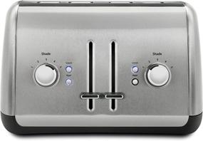 img 3 attached to 🔥 Stunning Brushed Stainless Steel KitchenAid KMT4115SX Toaster – Upgrade Your Kitchen Today!