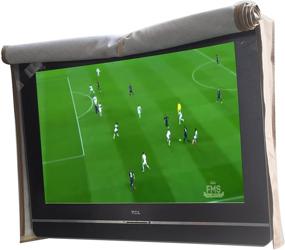 img 4 attached to 📺 A1Cover Outdoor 32-inch TV Set Cover - Scratch Resistant Liner - Protect LED Screen. Best Compatibility with Standard Mounts and Stands. Color: Tan
