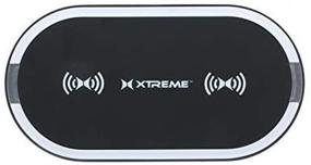 img 2 attached to ⚡️ Xtreme Digital Dual 10W QI Wireless Charging Pad for Fast Charging iOS & Android Devices - Black (XWC81013BLK)