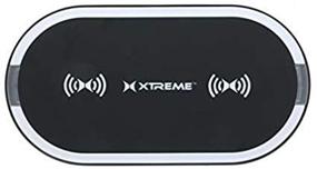 img 4 attached to ⚡️ Xtreme Digital Dual 10W QI Wireless Charging Pad for Fast Charging iOS & Android Devices - Black (XWC81013BLK)