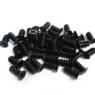 efficiently secure your pc cooling fan: easycargo computer case fan screws black - 50 pack logo